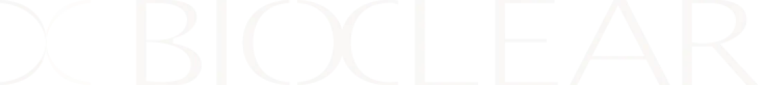 The image shows the word "XLEAR" in bold, white block letters on a black background.